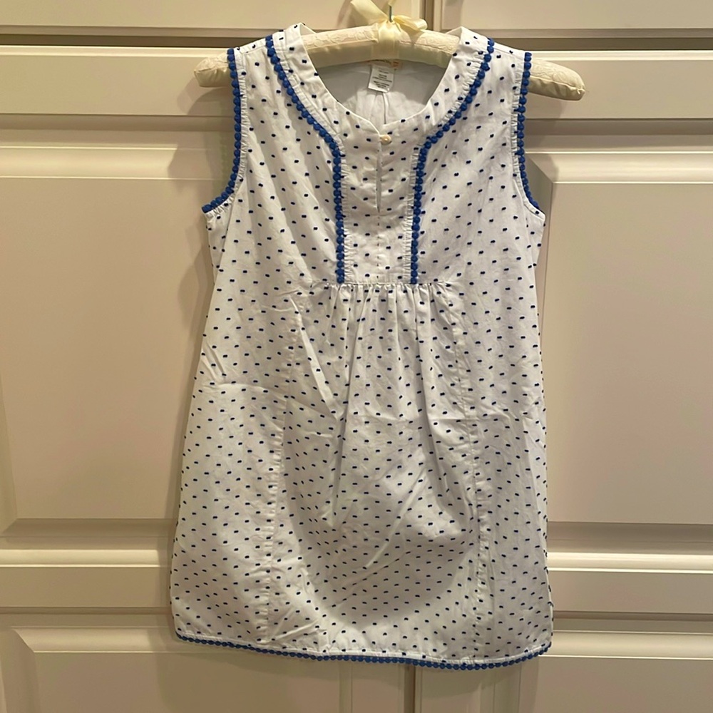 J crew Crewcuts Swiss for sleeveless dress sz 10